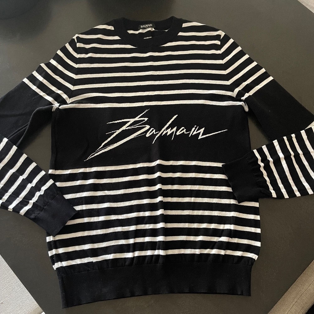 Balmain Sweater with Logo